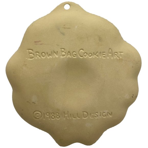 Set of 3 Brown Bag Cookie Art Molds Nutcracker Wreath Christmas Tree Recipe Book - Picture 3 of 12